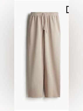 Washed Cotton Drawstring Sweatpants